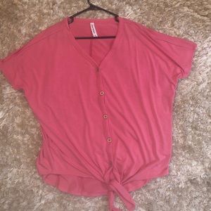Pink shirt